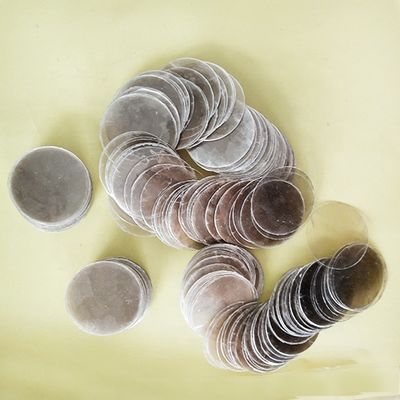 Temperatuuroven CaO-gehalte % 0,4-0,6 0,5 mm Rubyngroen Mica-plaat met aangepaste vorm