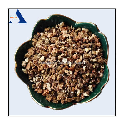 Asbestvrij 3-6 mm Exfoliated Vermiculite 4-8 mm Golden Expanded Vermiculite Competitive