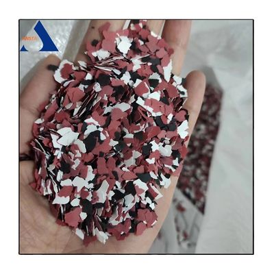 Liquid Coating Mixed Color Composite Rock Chips voor decoratie Epoxy vloervlokken
