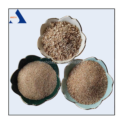 1-3 mm Vermiculiet voor brandwerende coating Uitgebreide vermiculiet voor zaailingen Mesh 40-60