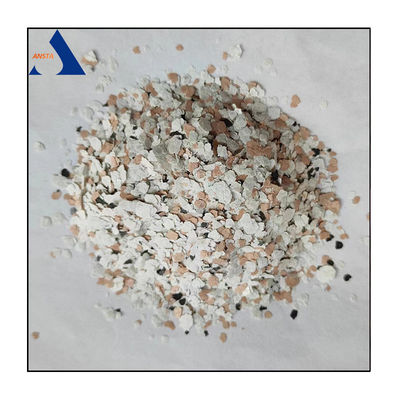 Kleurrijke micavlokken voor epoxyvloeren Hoofdgebruik Epoxyvloeren Toepassingsmethode Spray