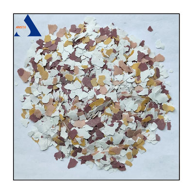 Composite kleurenchippen decoratieve verfvlokken voor de bouw van coating gemengde epoxy vloer