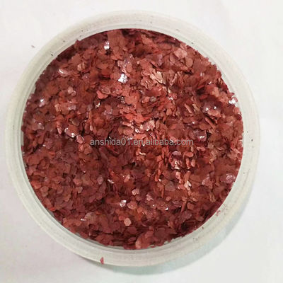 Fabrieksvoorziening 1-3 mm geverfde micavlokken voor epoxyvloeren 25 kg/zak